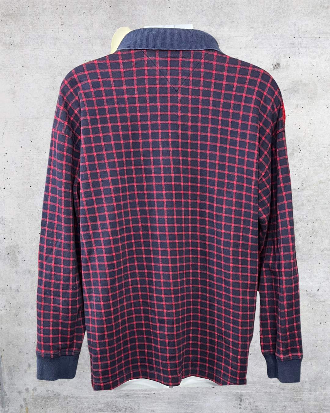 Vintage 90s Tommy Hilfiger Long Sleeve Rugby Polo – Large