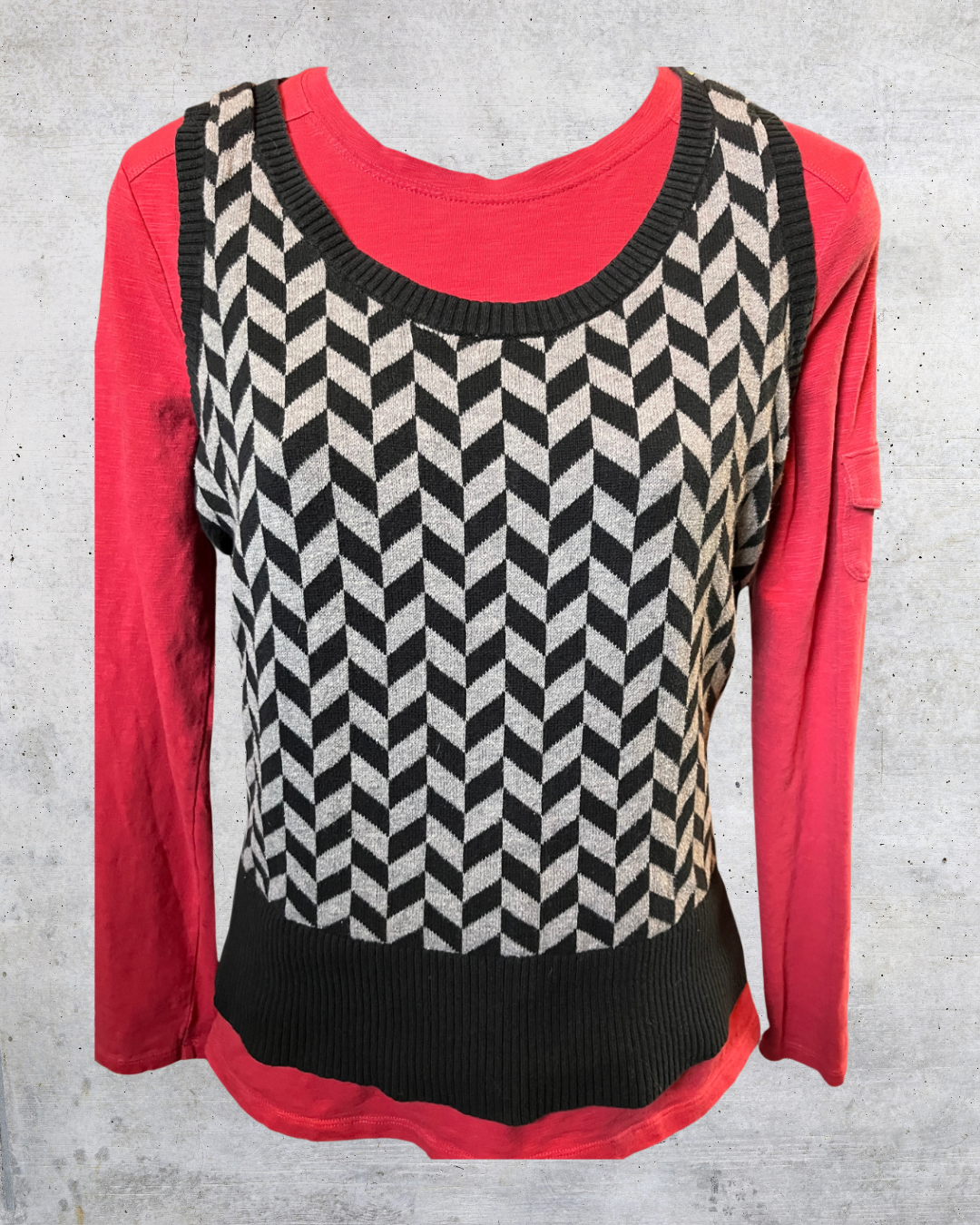 Zigzag Zen Vest