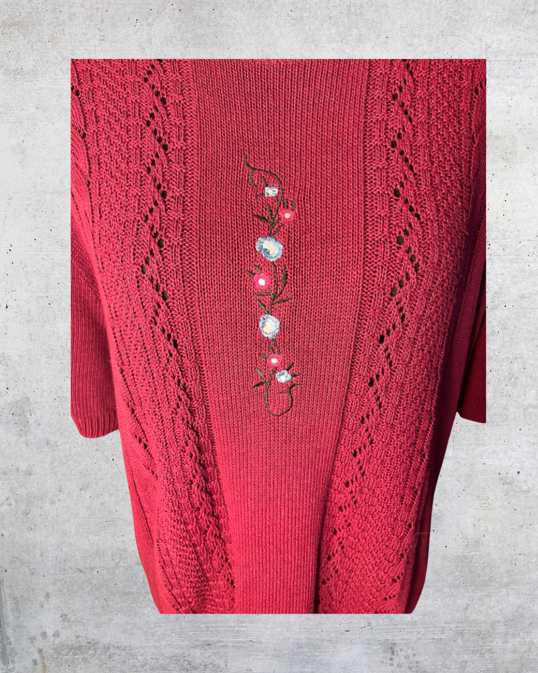 Grannycore Chic Sweater