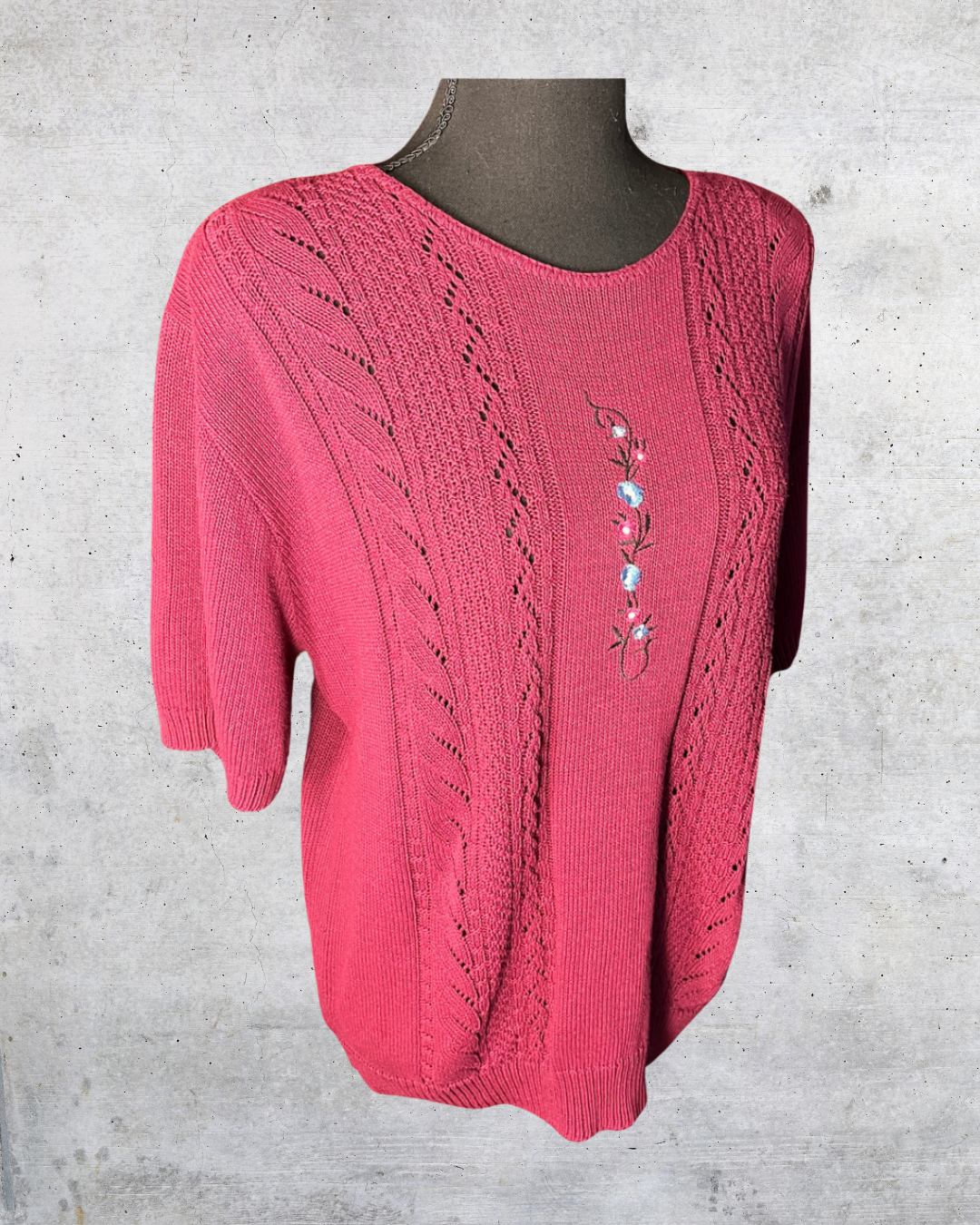 Grannycore Chic Sweater