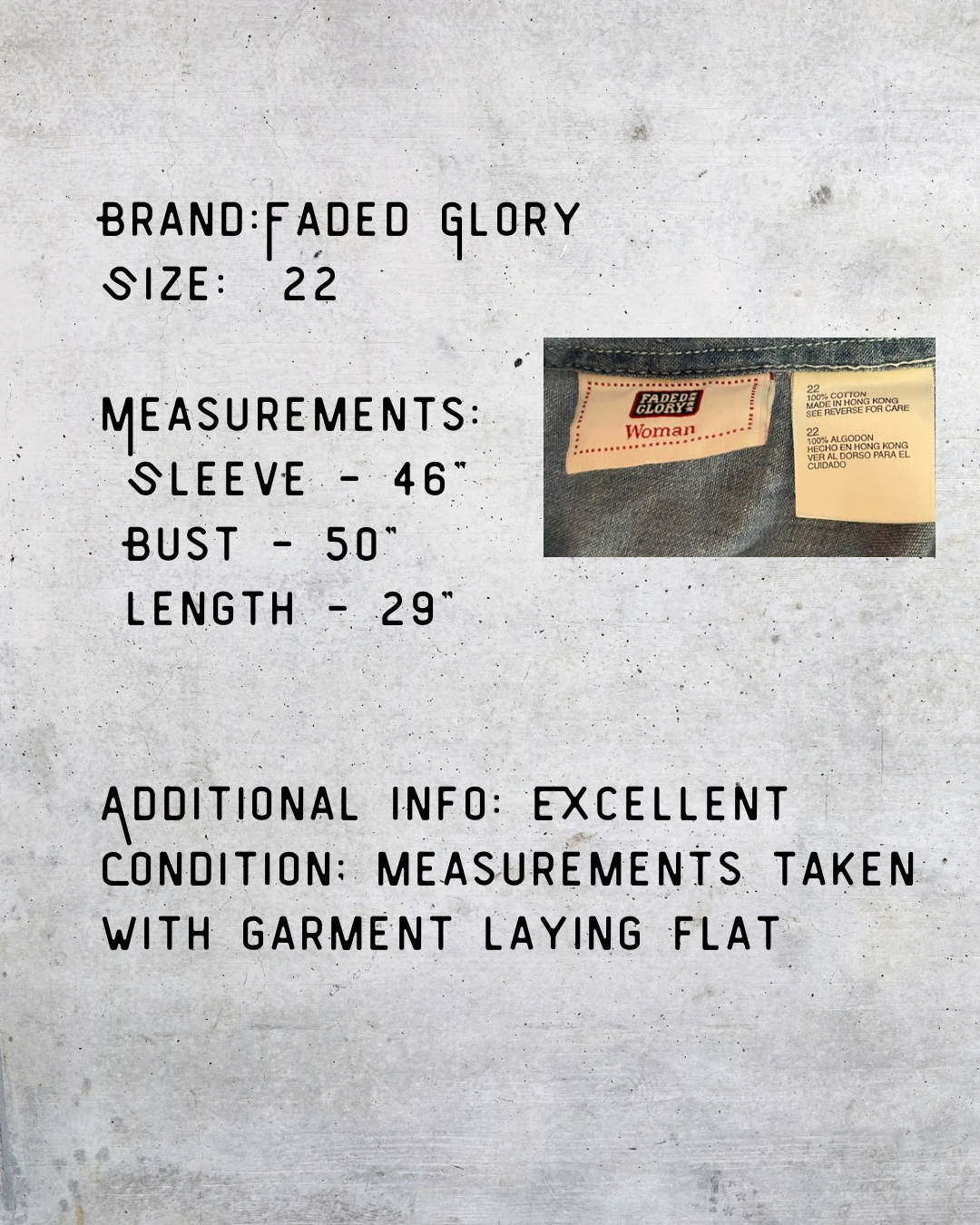 Vintage Christmas Denim Shirt with Embroidered Bears - Size 22