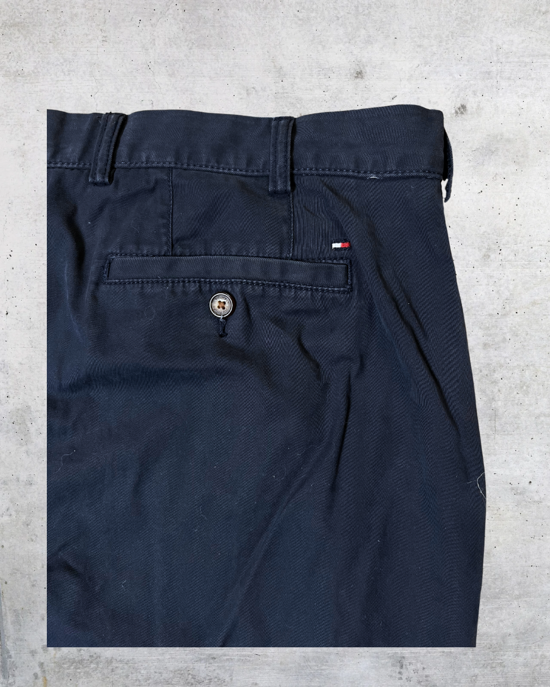 Tommy Hilfiger Slim Fit Navy Chino Pants