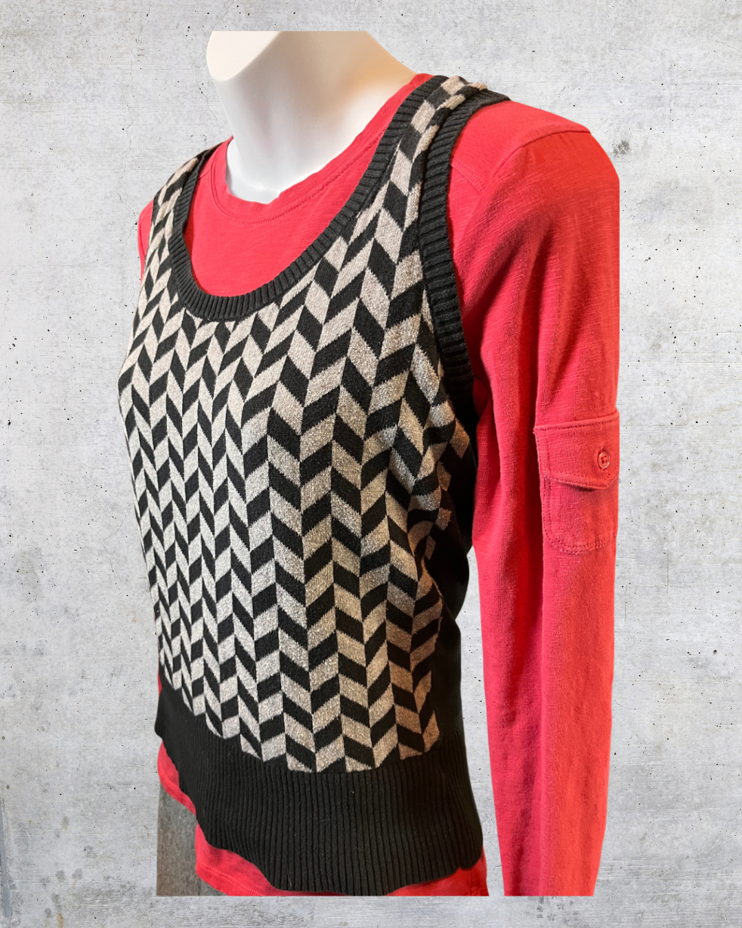 Zigzag Zen Vest