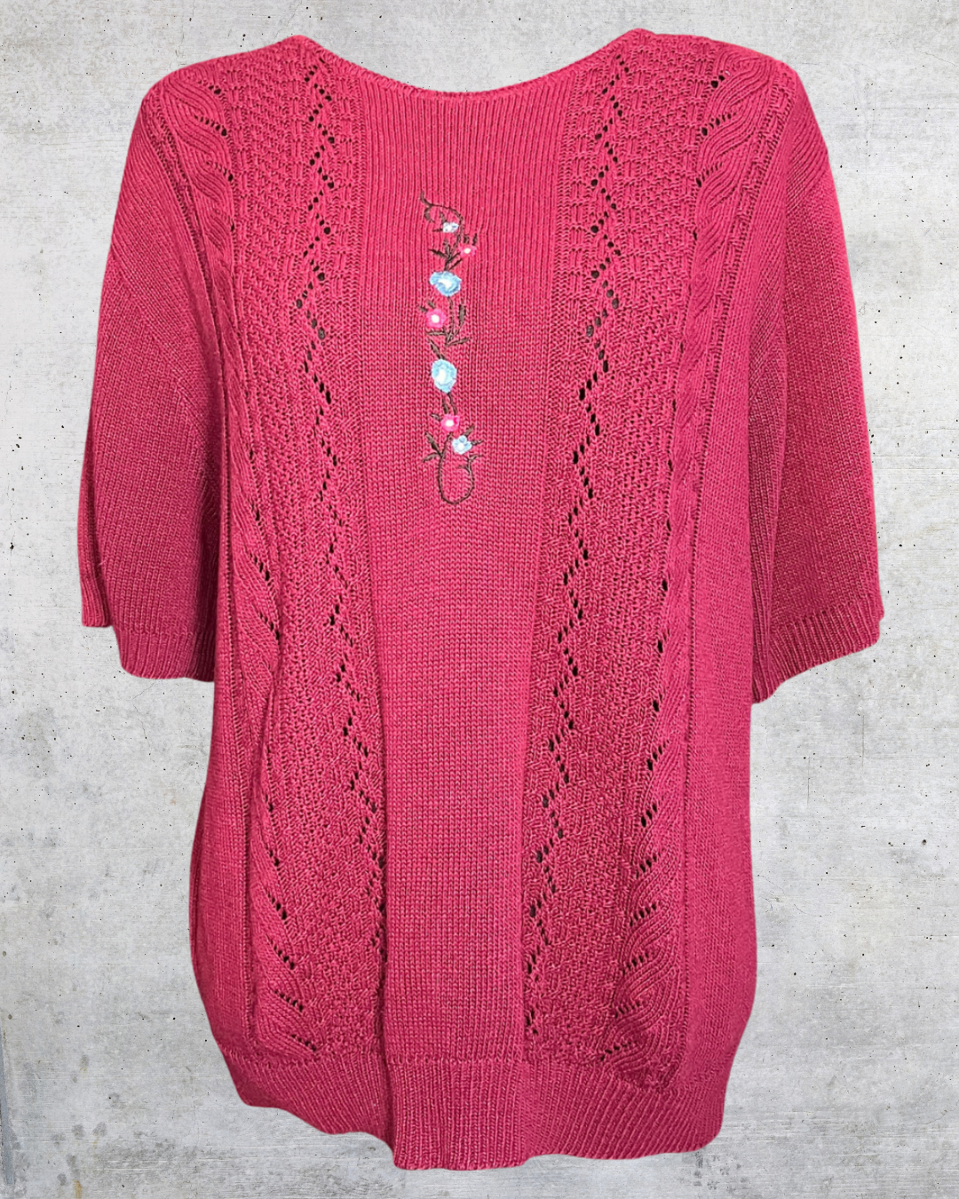 Grannycore Chic Sweater