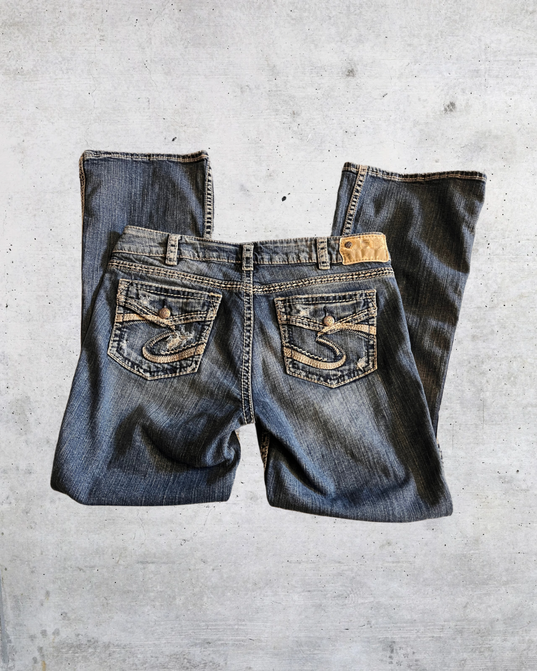 Classic Silver Bootcut Jeans - 31 x 30