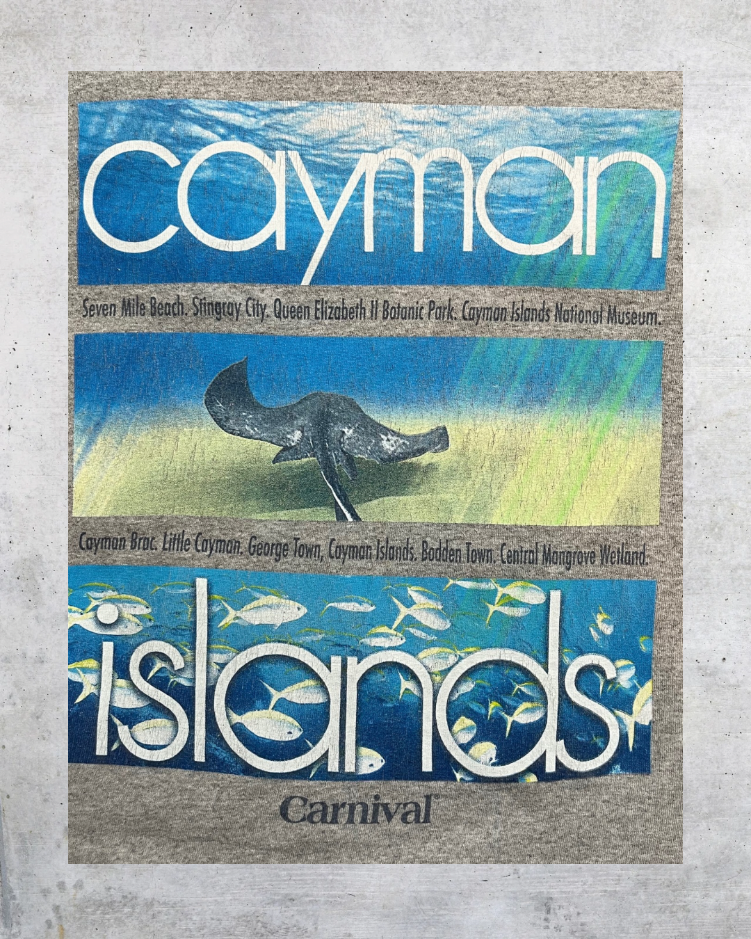 Cayman Glow Vintage Tee - Medium