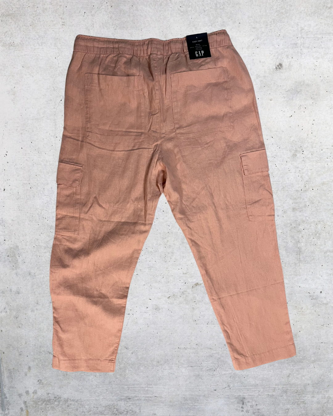 GAP Easy Linen Blend Pants - Large