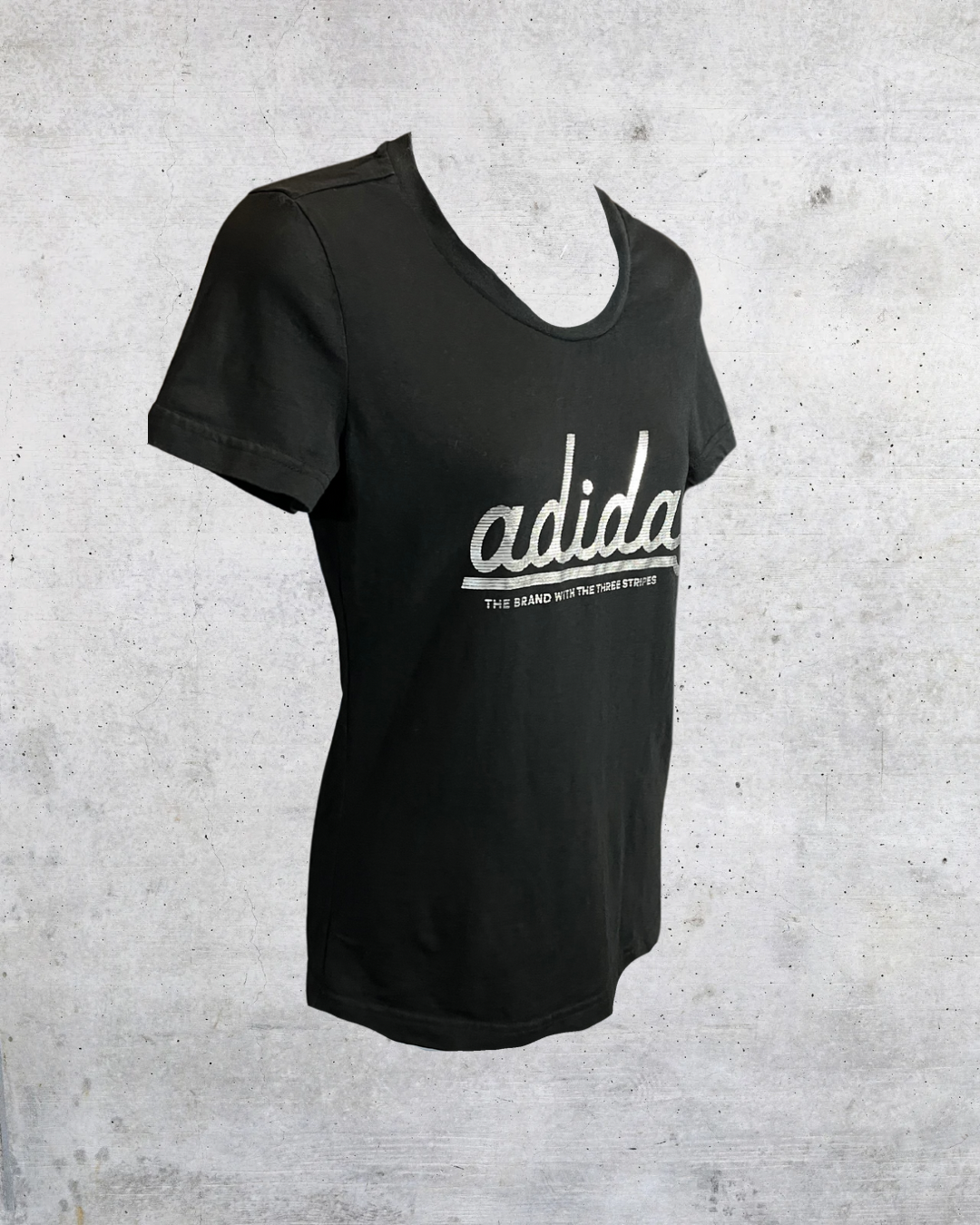 Silver Strek Adidas Tee - Small
