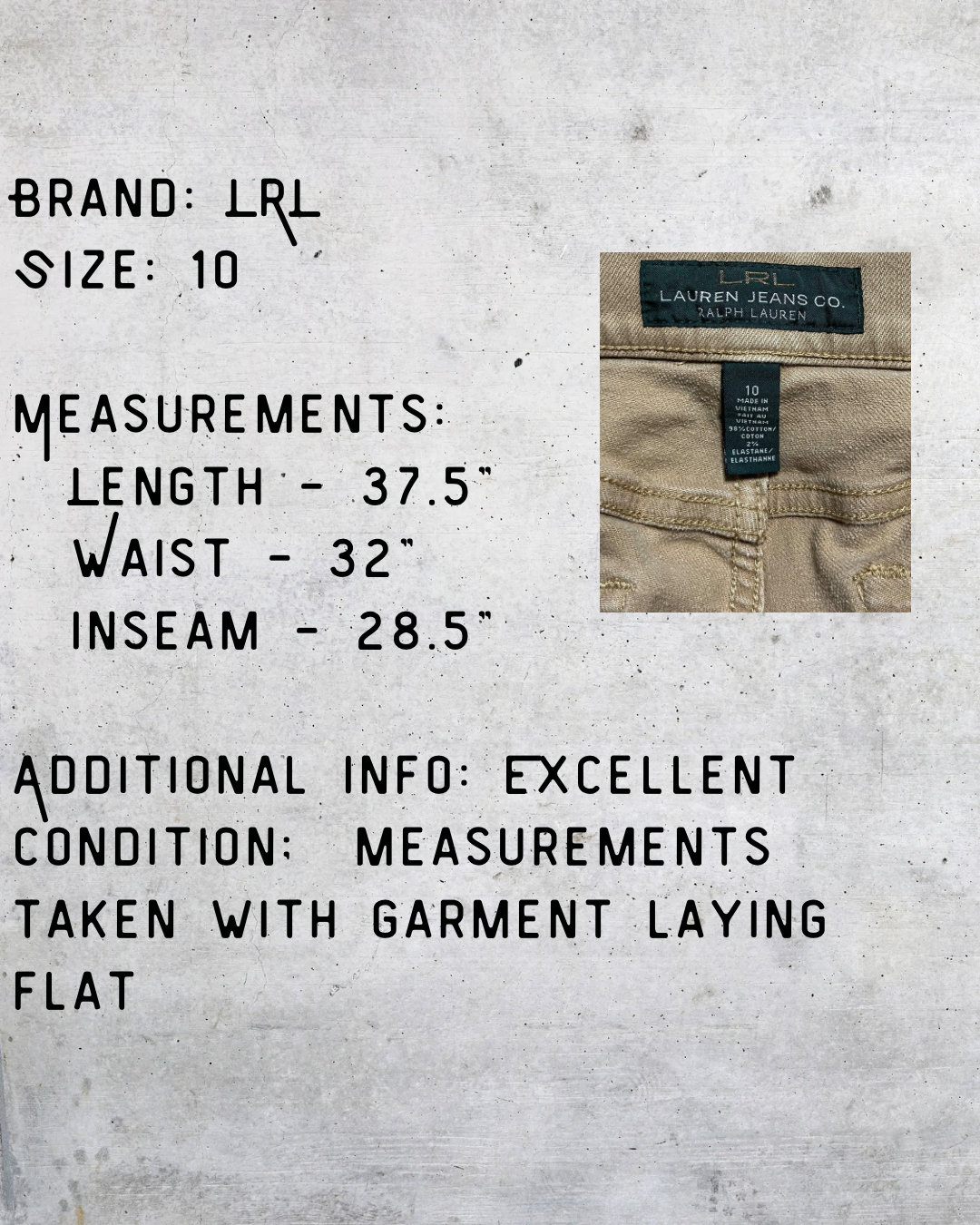 LRL classic Jeans - Size 10