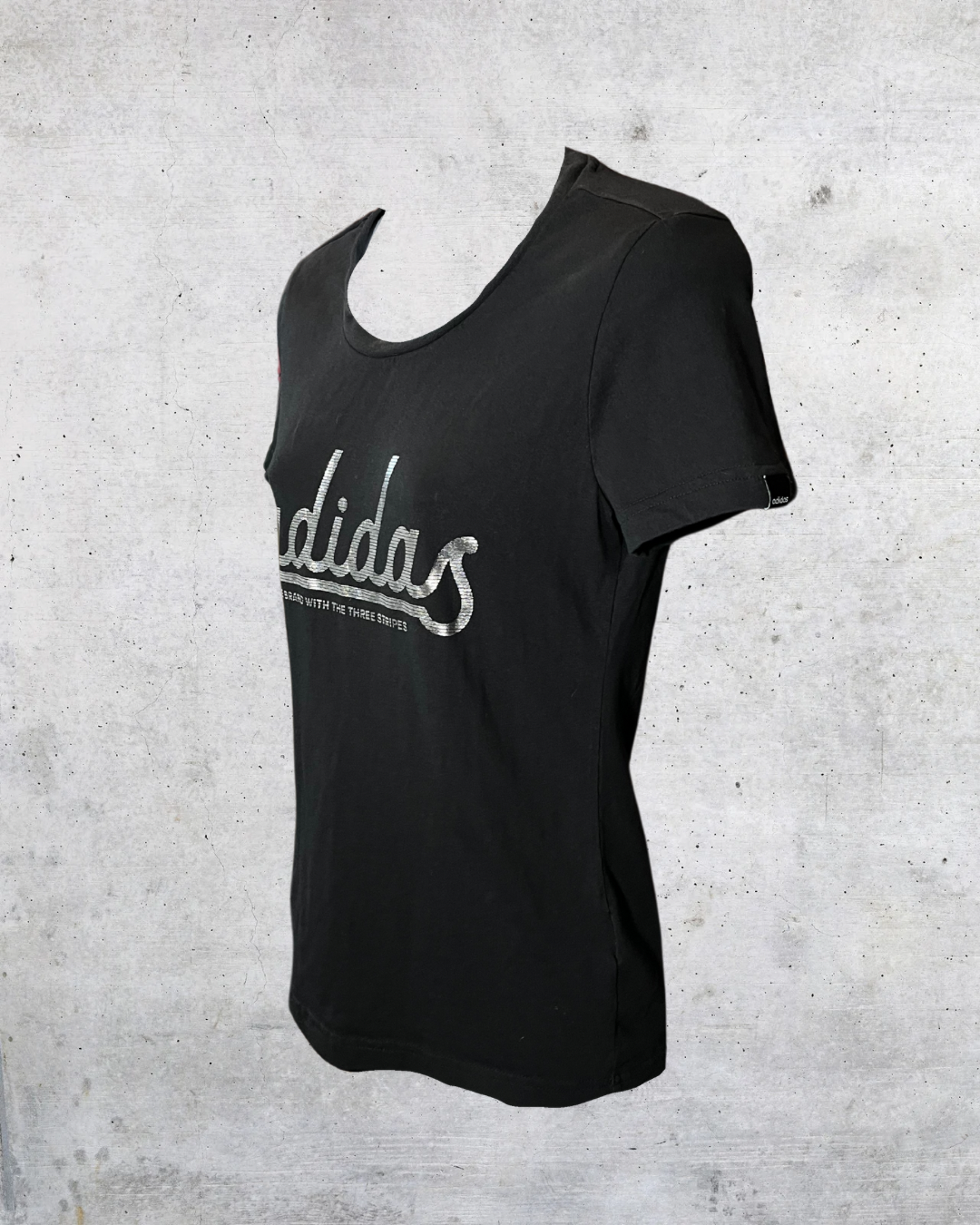 Silver Strek Adidas Tee - Small