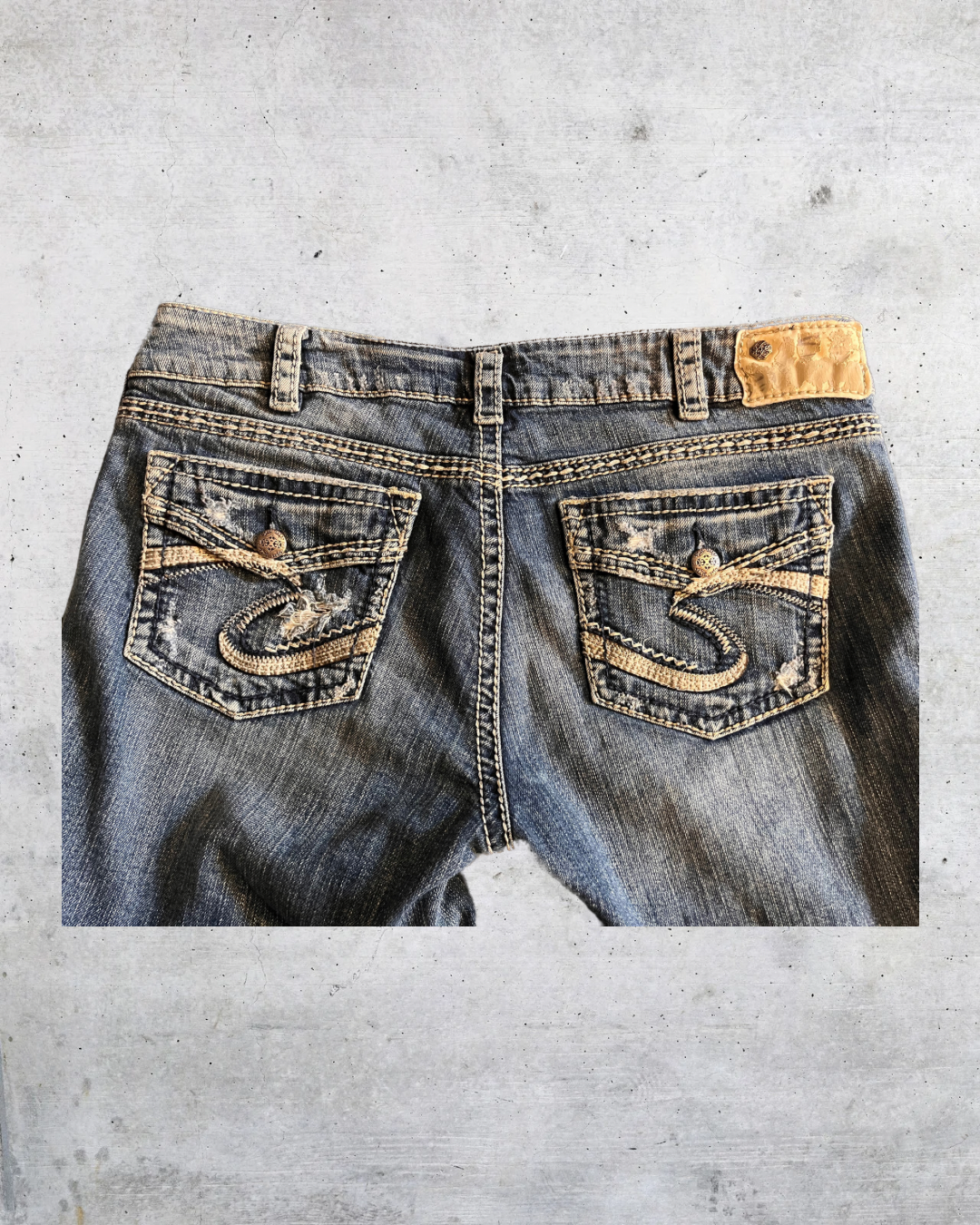 Classic Silver Bootcut Jeans - 31 x 30