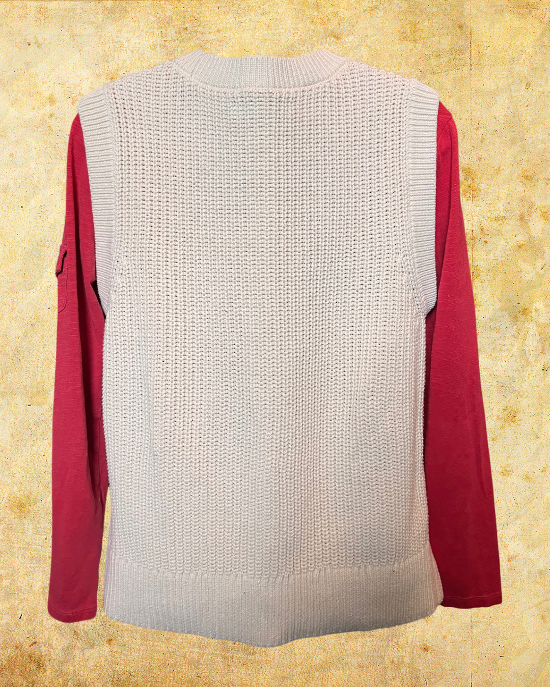 Cream of the Crop Sweater Vest - XL