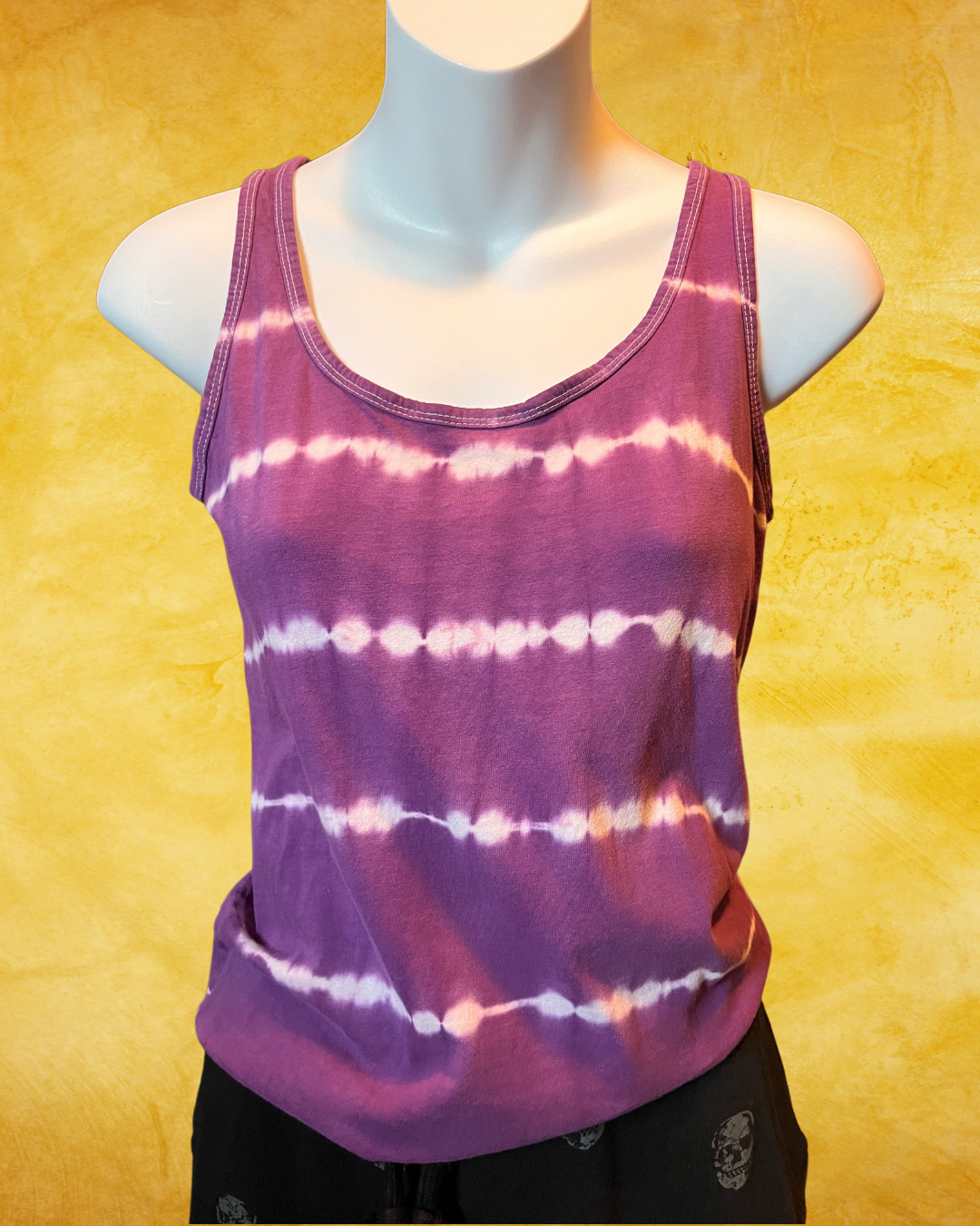 Purple Tie-dye Tank - Small
