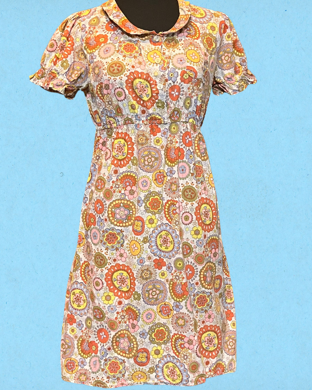 Floral Mini Dress - Medium
