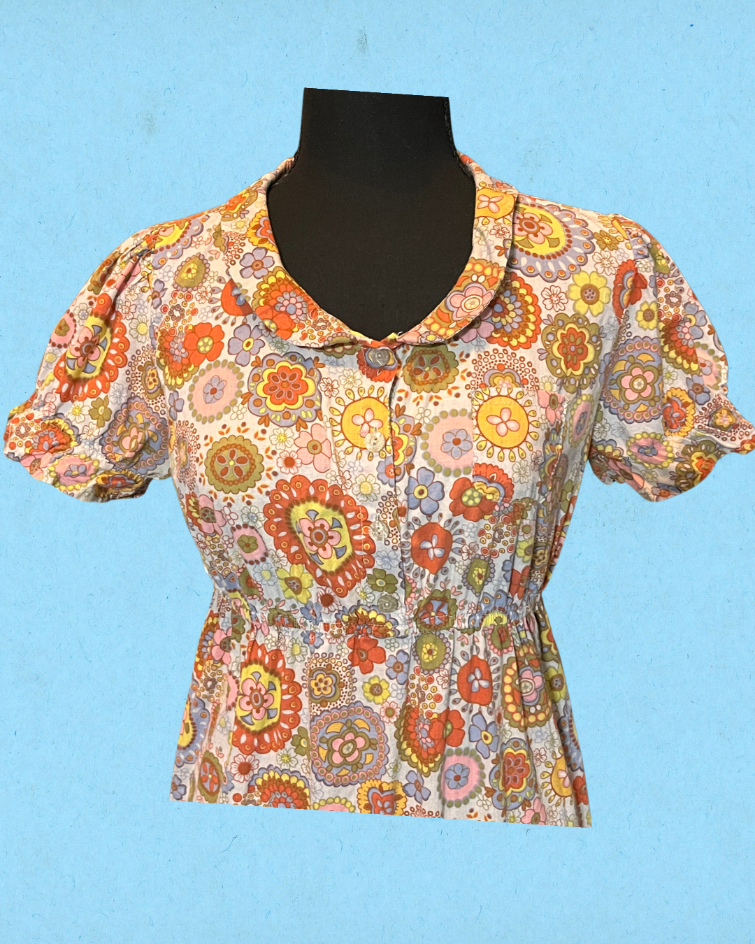 Floral Mini Dress - Medium