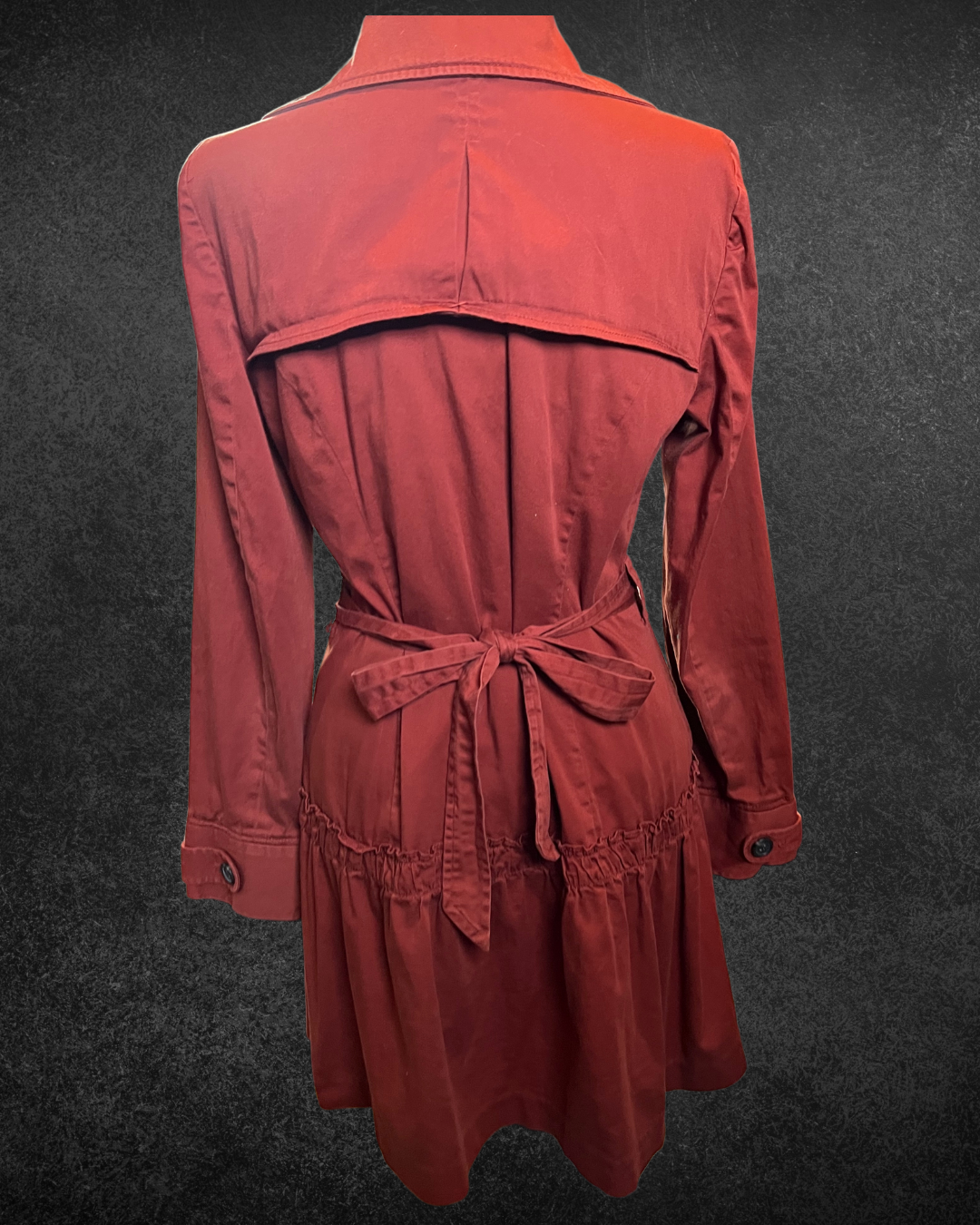 Rusty Ruffles Trench - Medium