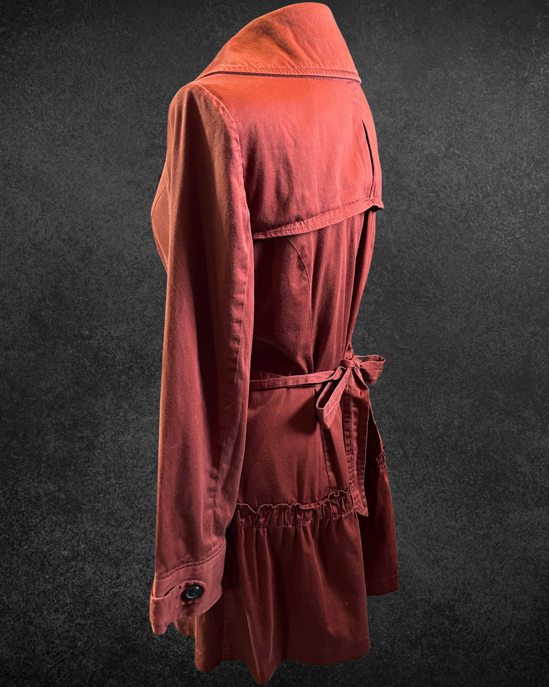 Rusty Ruffles Trench - Medium