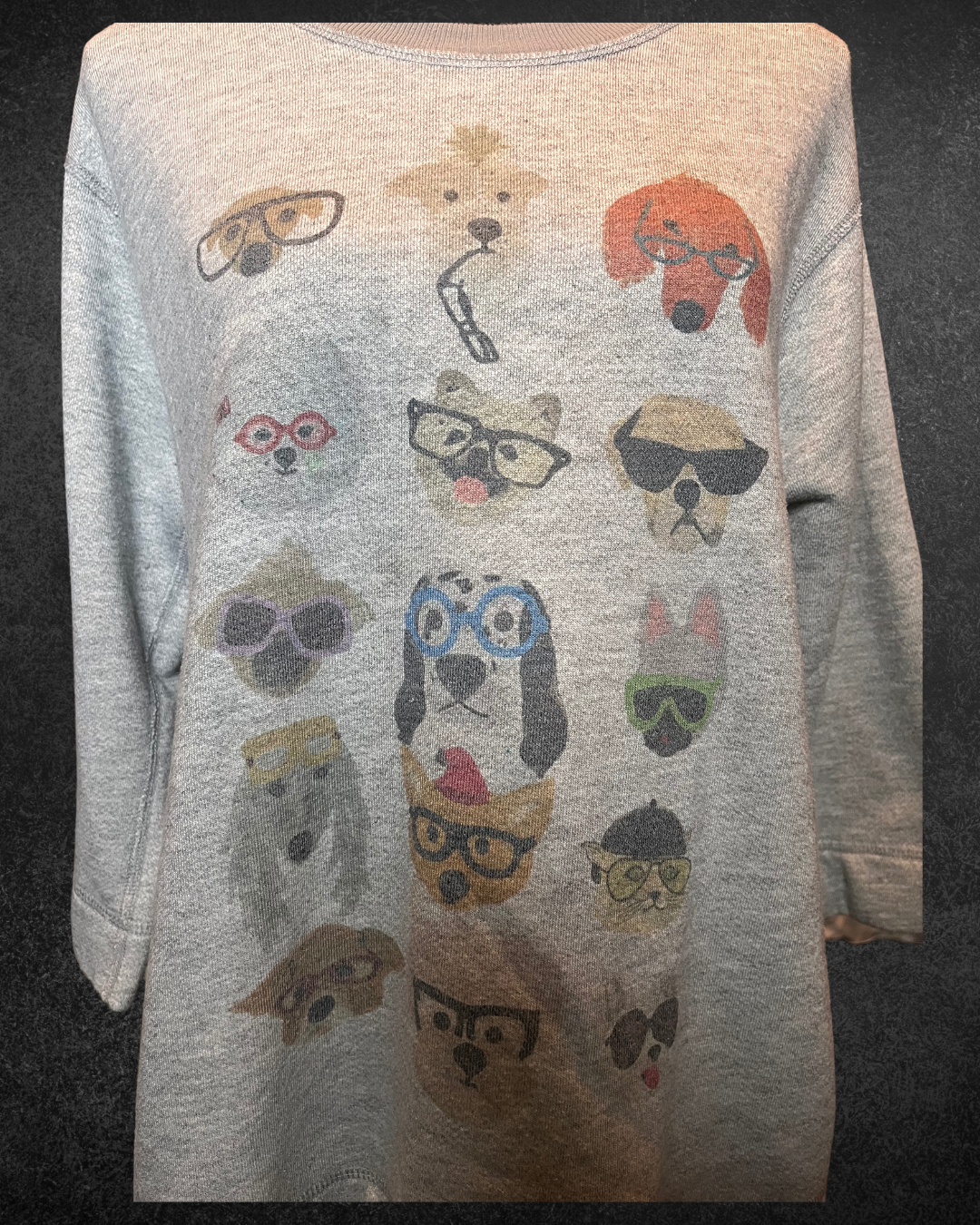 Puppy Professors Pullover - Medium