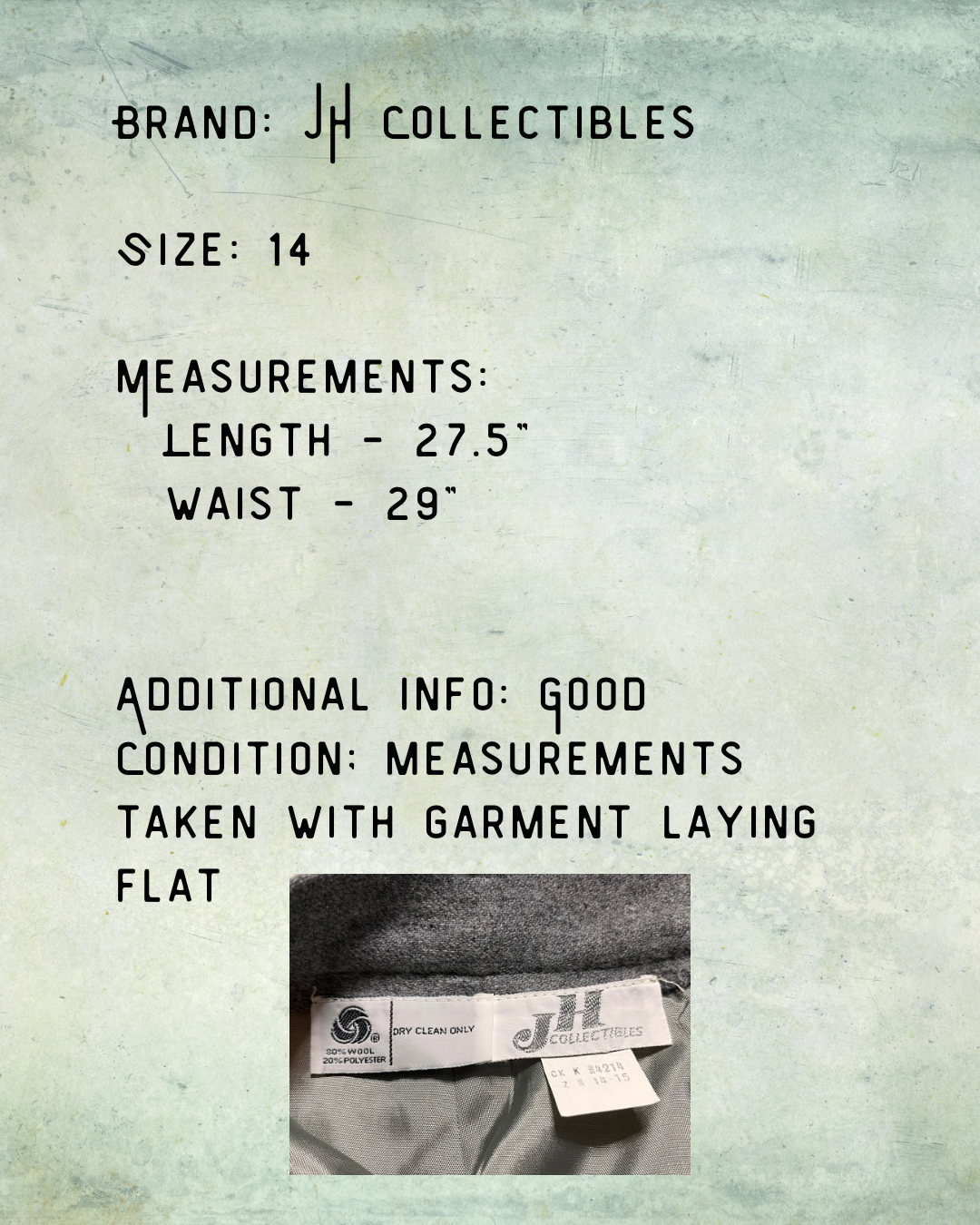 Woolen Wonder - Size 14