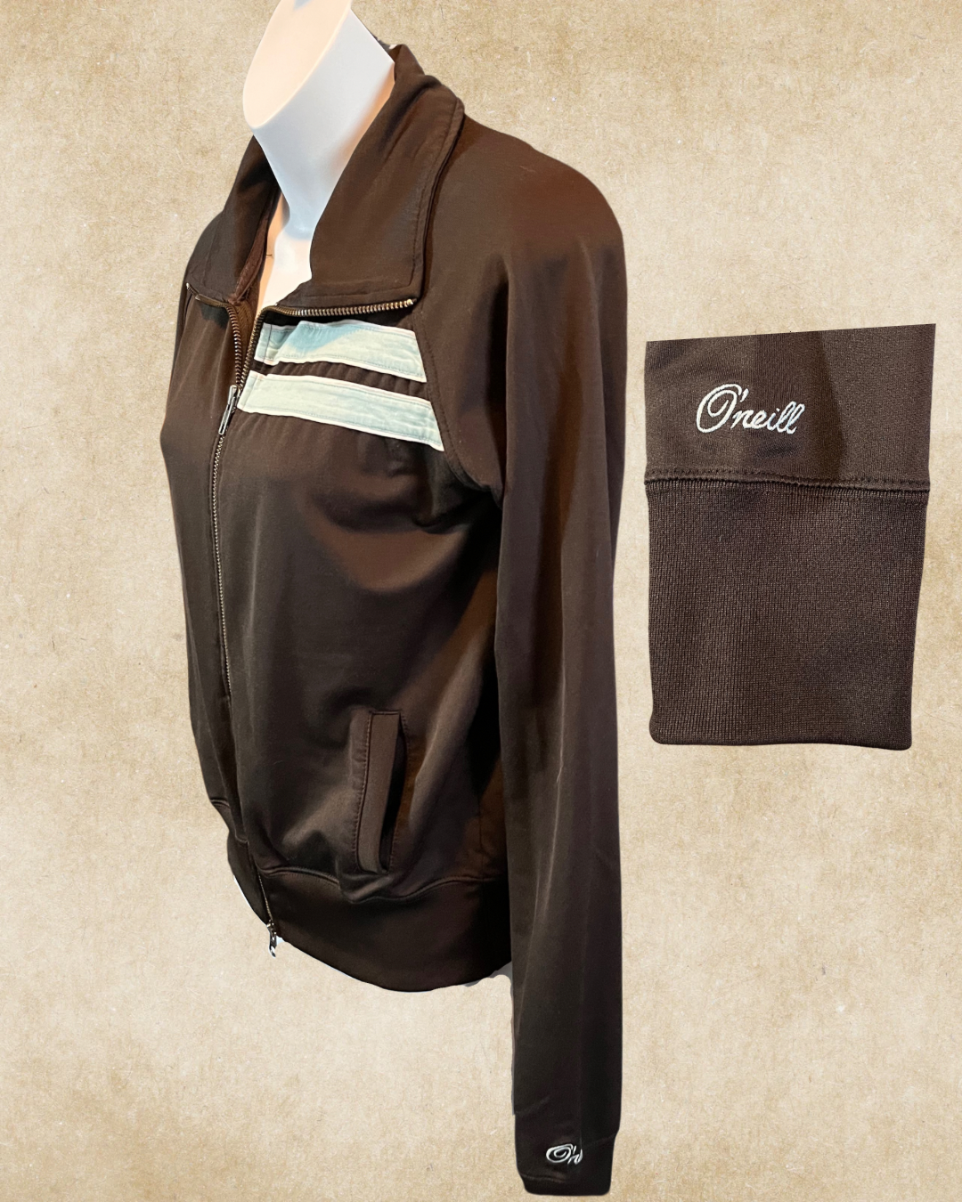 Retro Stripe Track Jacket - Small
