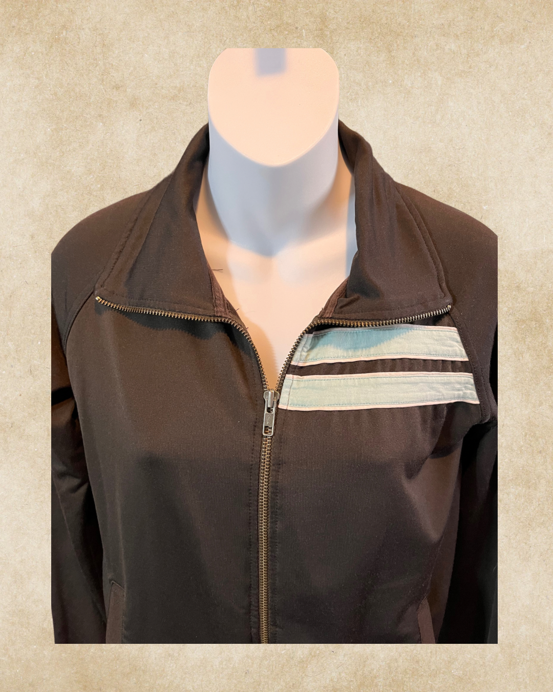 Retro Stripe Track Jacket - Small