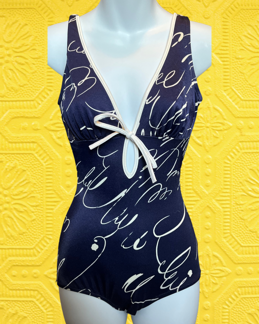 Scripted Siren Swimsuit- Size 12