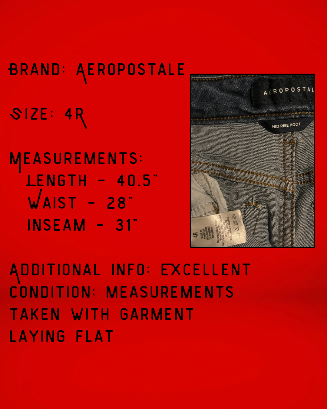Classic Bootcut Blues - 4R