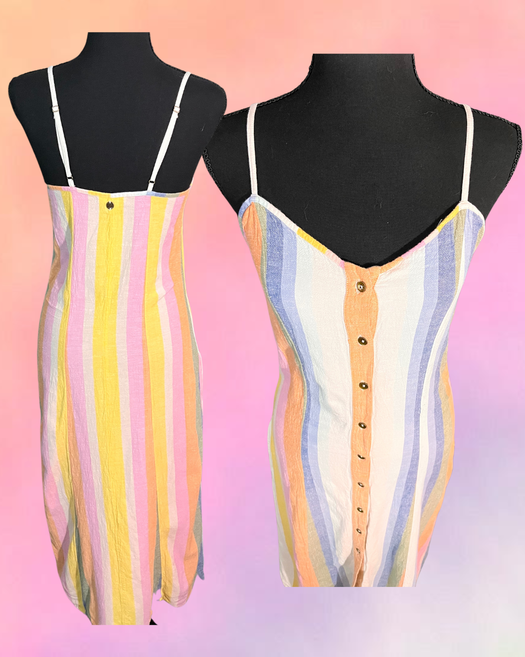 Rainbow Surf Sundress - Small
