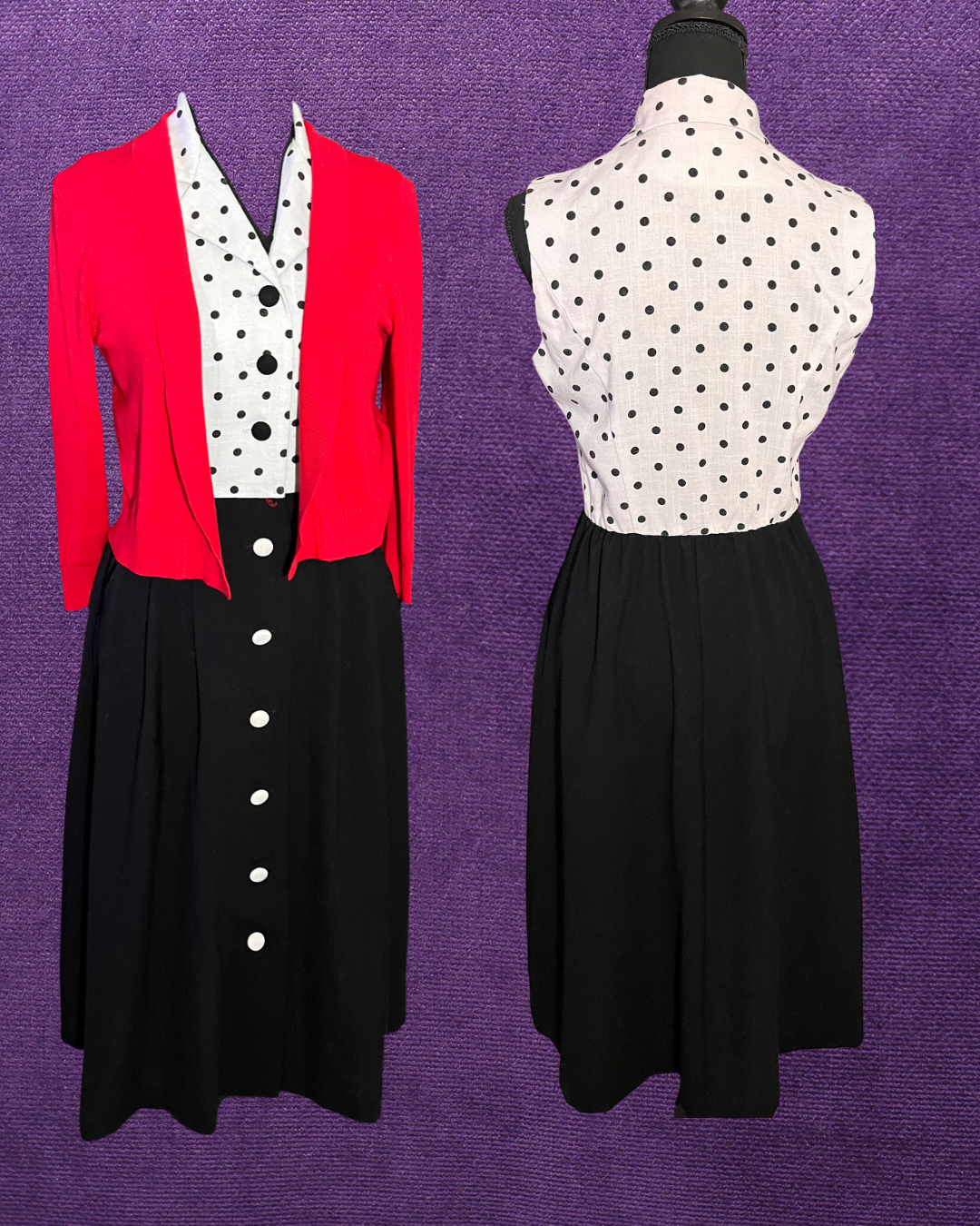 Polka Dot Charm Dress - Size 6