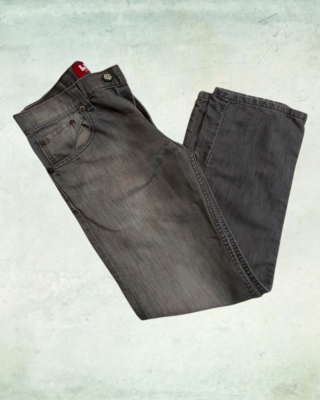 Gray Levi's Straight-leg Jeans 29"x 29"