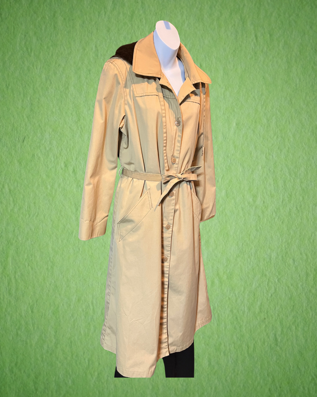 Classic London Fog Trench - Size 12