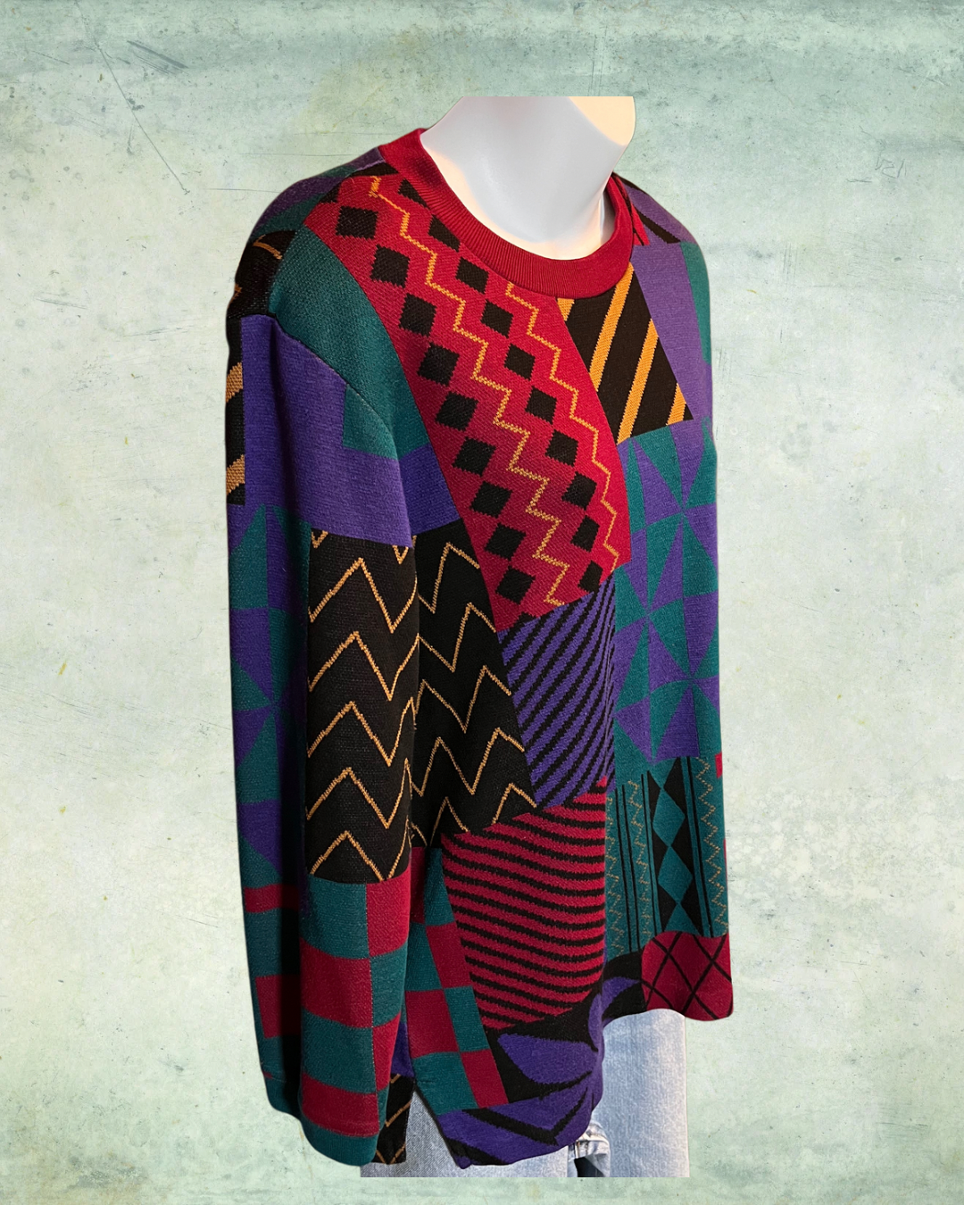 Retro Rhythm Sweater - Medium