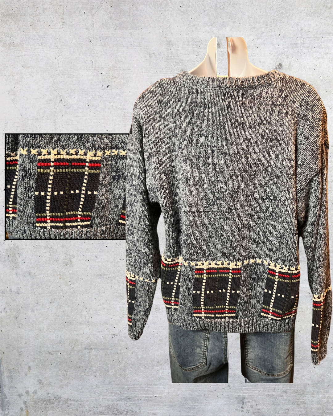 Festive Patchwork Cardigan - Medium