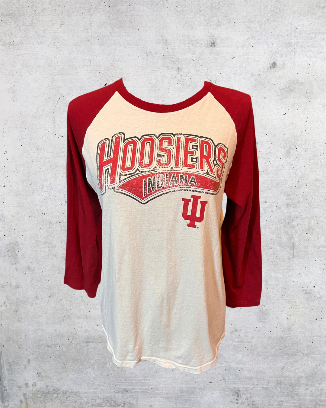 Hoosier Hype Raglan Tee - Medium
