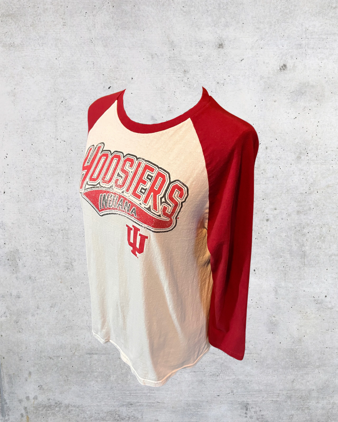 Hoosier Hype Raglan Tee - Medium