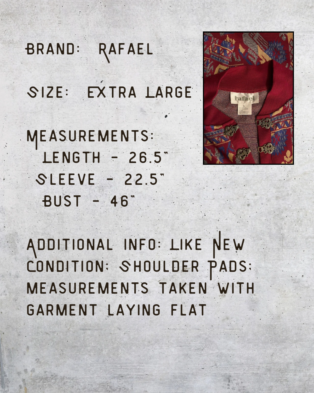Rafael's Tapestry Dream Tunic - Medium