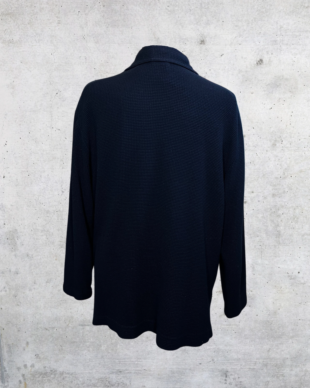 Deep Blue Nostalgia Button-Up - Large