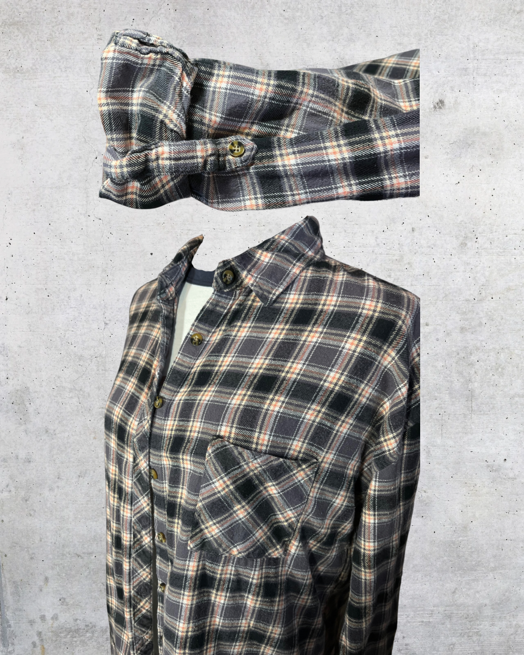 Pumpkin Spice Plaid - Large