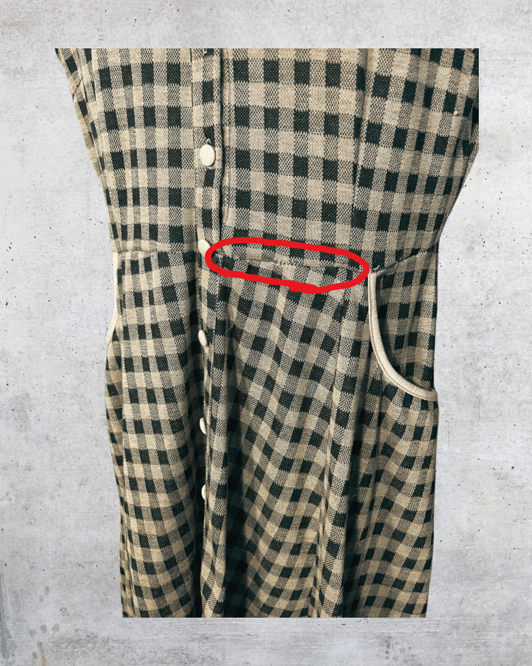 The Kraken Plaid Dress
