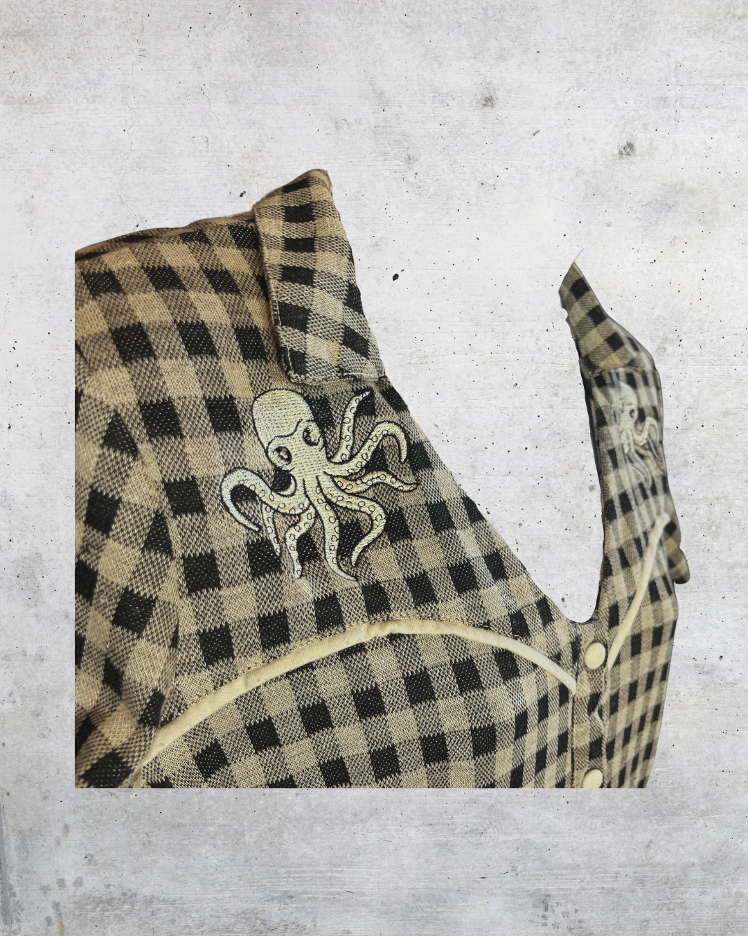 The Kraken Plaid Dress