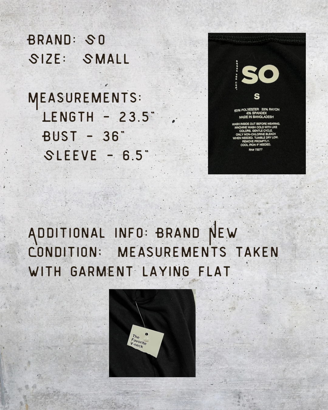 Everyday Knot Tee - Small