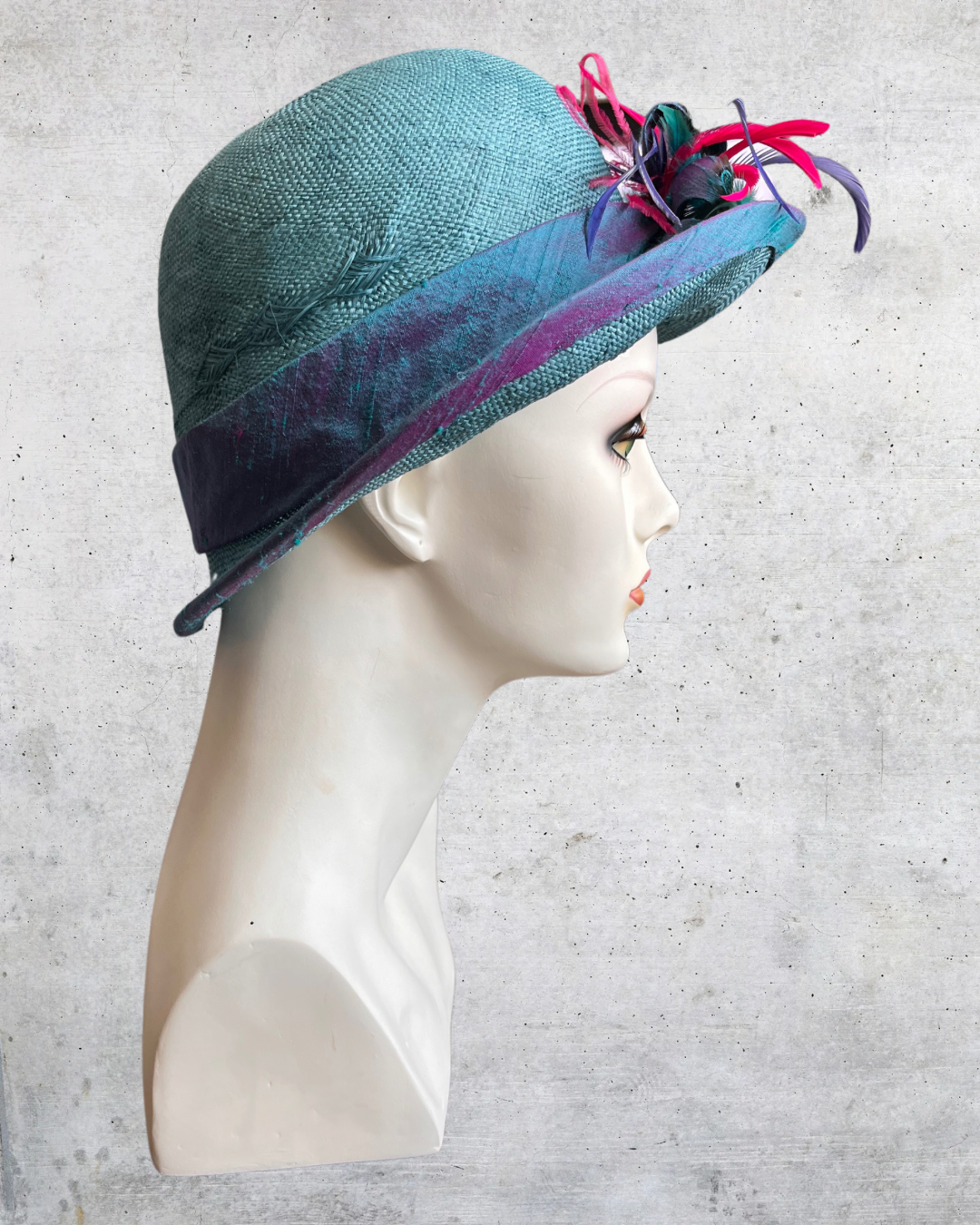 Bowler with Silk Trim