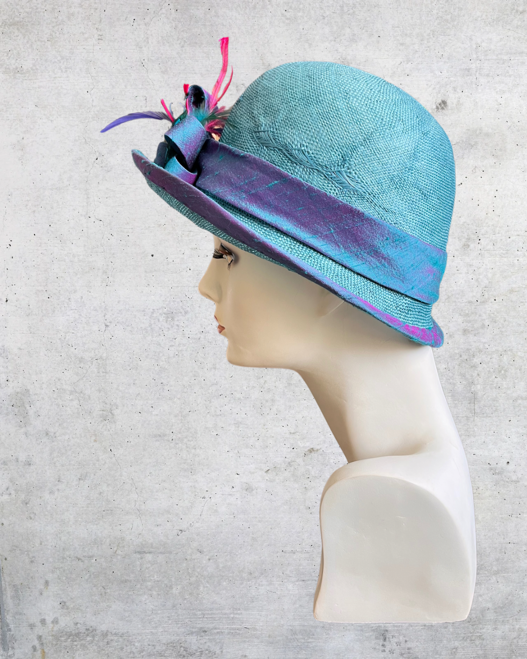 Bowler with Silk Trim