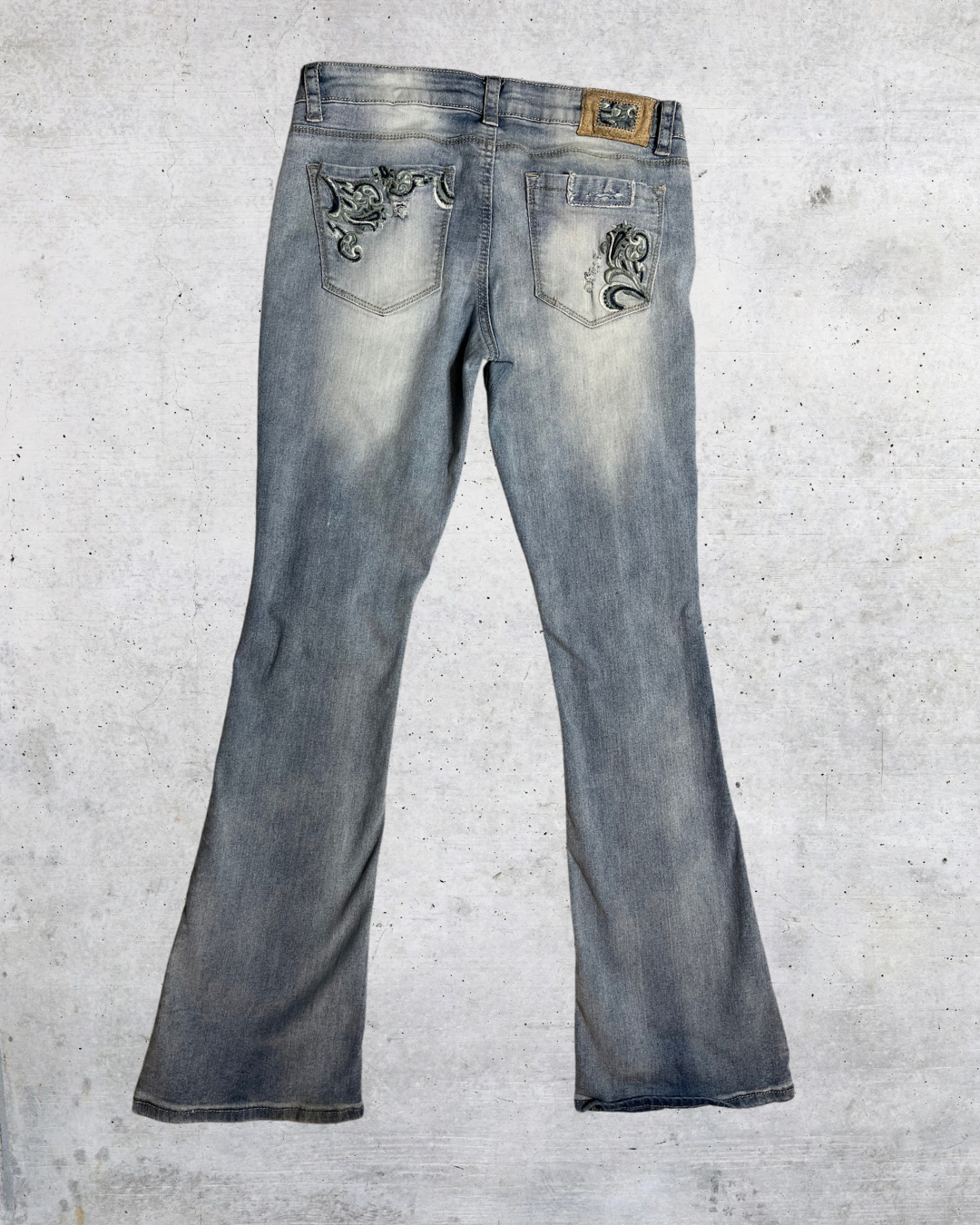 Hippie Laundry Distressed Flare Jeans - Size 9