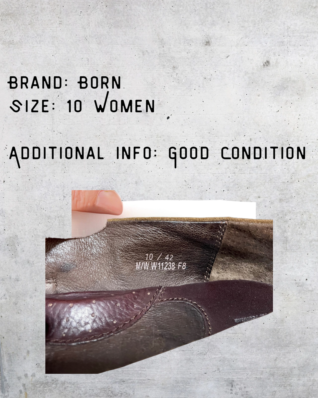 Born to Be Cozy Mary Jane’s - Size 10 Women’s