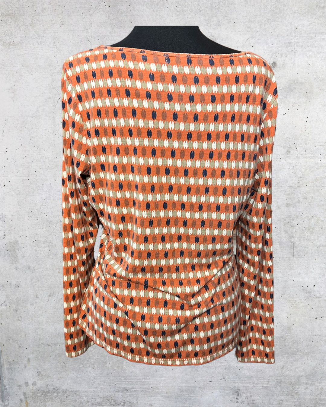 Liz & Co. Rusty Retro Dot Top - Large