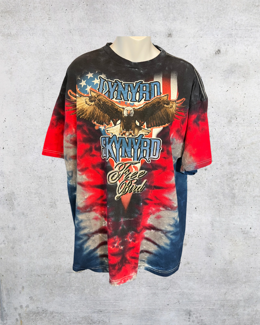 Lynyrd Skynyrd “Free Bird” Tie-Dye Tee – 2XL