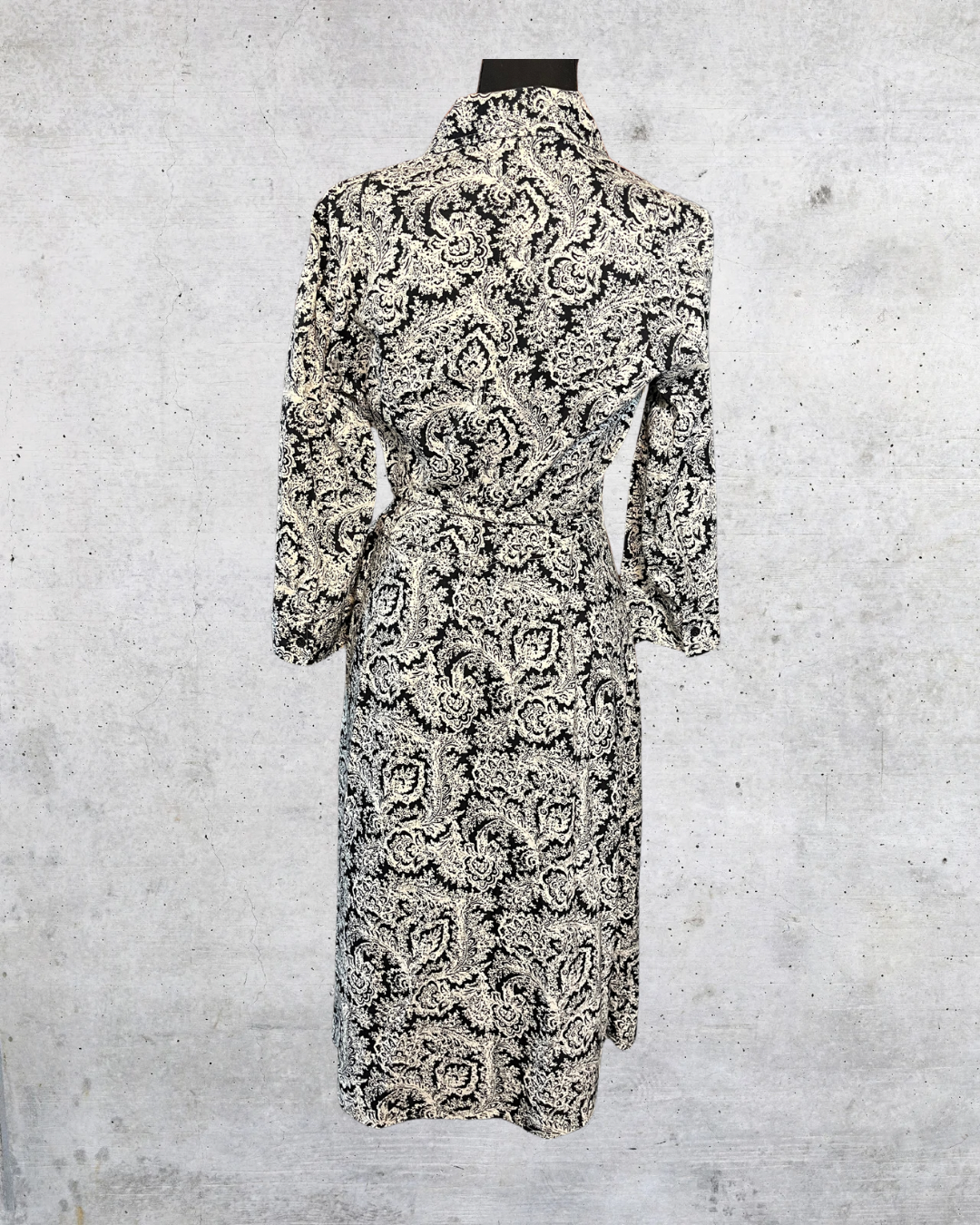 Ann Taylor Paisley Belted Dress - Size 10
