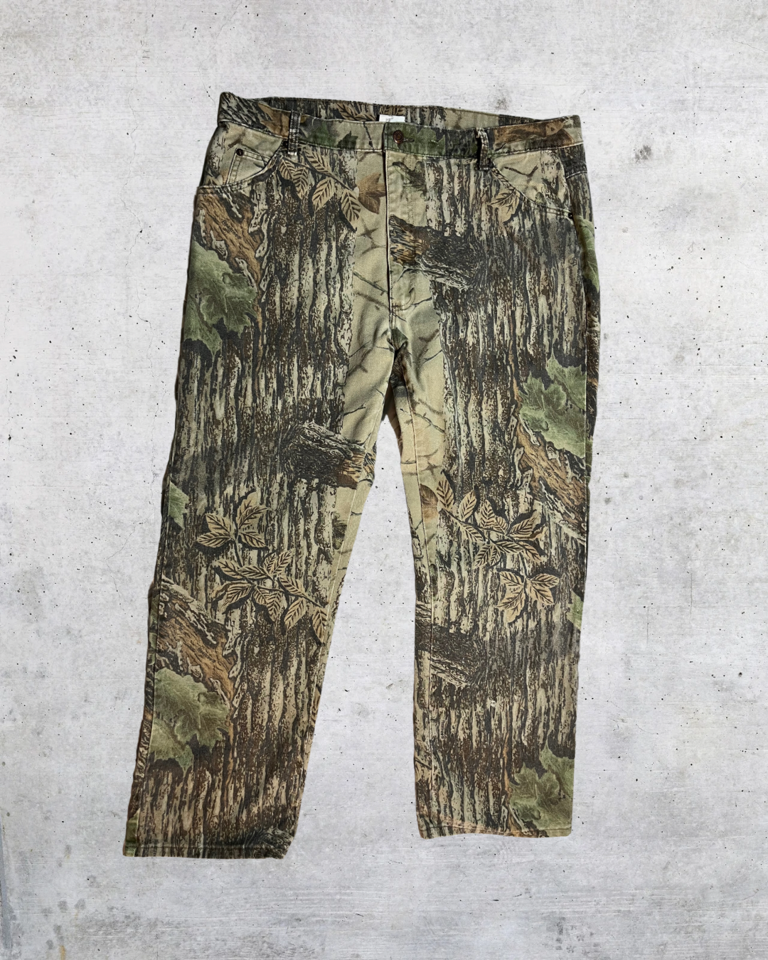 Duxbak RealTree Camo Carpenter Pants - 40 X 32