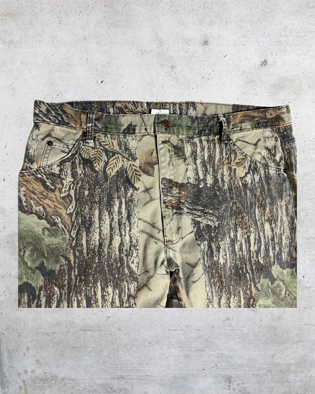 Duxbak RealTree Camo Carpenter Pants - 40 X 32